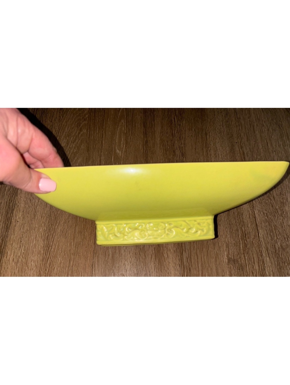 Vintage 1950 Claire Lerner California Pottery MCM Dish